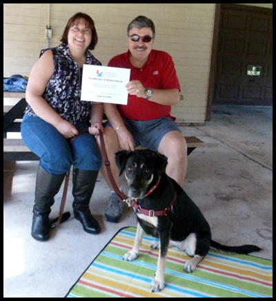 LoveWagsATail Dog Training Testimonial Silvia