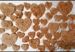 Heart-Shaped Tuna Fudge Love Wags A Tail Dog Training