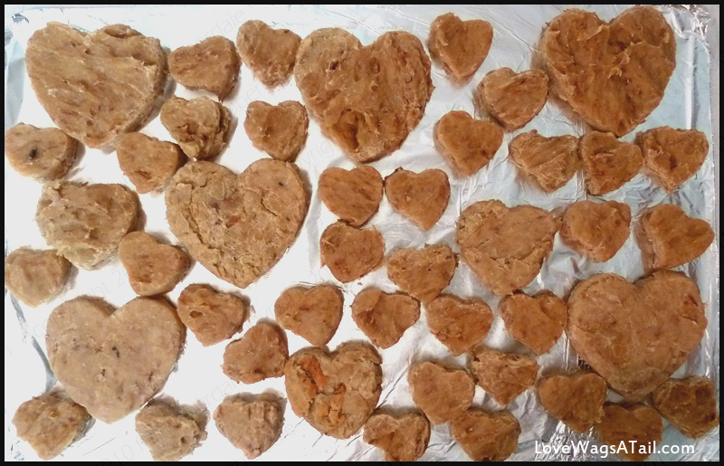 Heart-Shaped Tuna Fudge Love Wags A Tail Dog Training