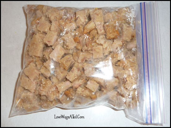 Tuna Fudge Cubed